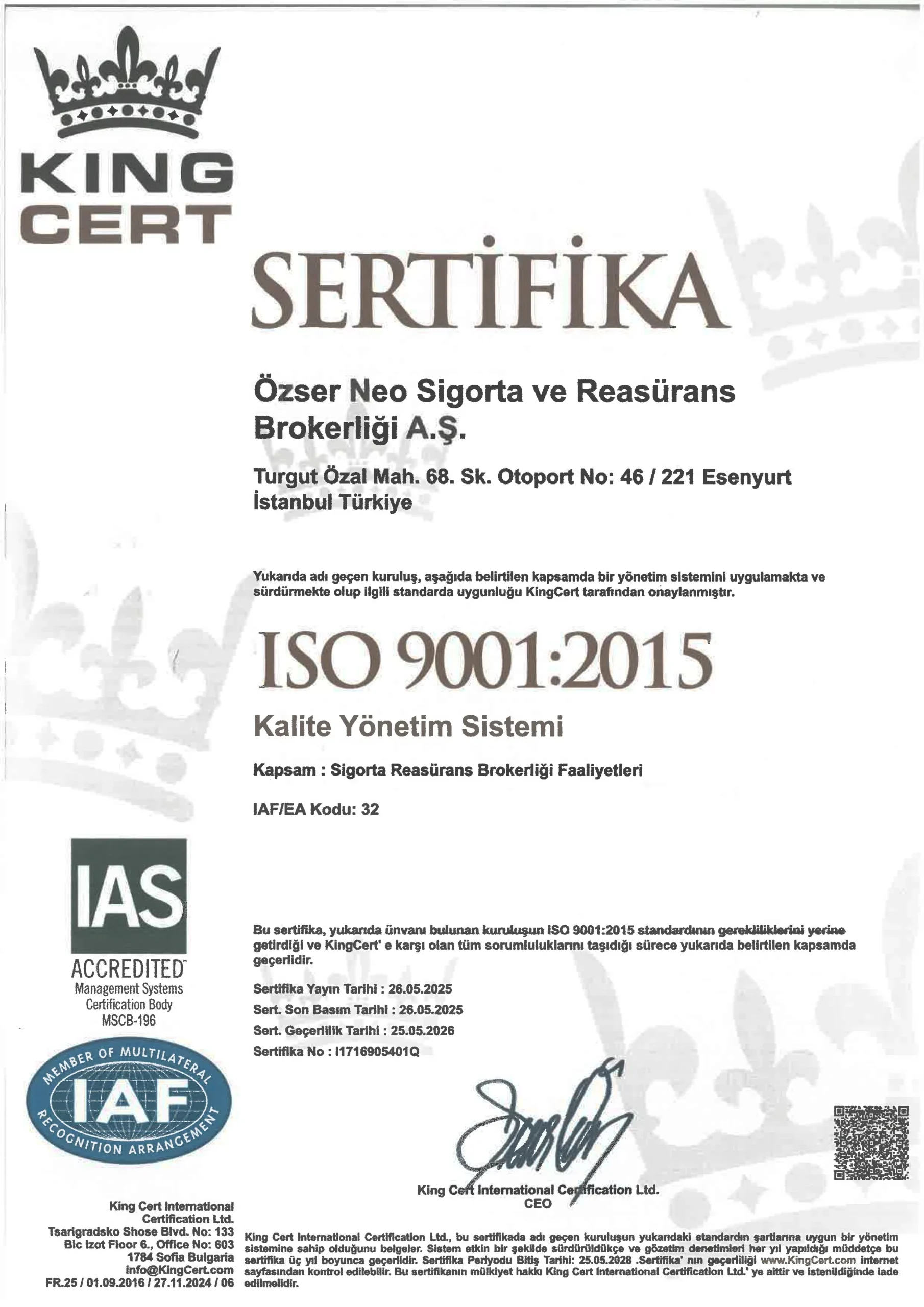 Sertifika